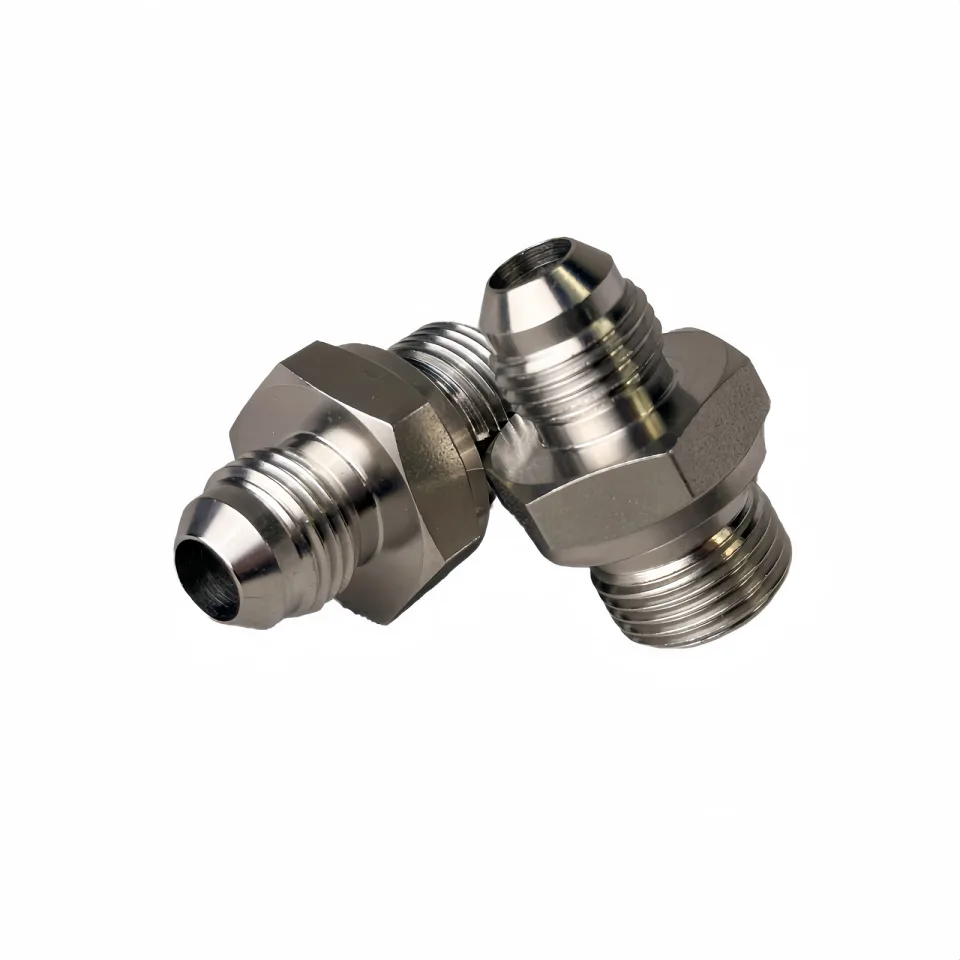 PureOcean Marine Gerader Hochdruckschlauchanschluss – G3/8″ × JIC 3/8″
