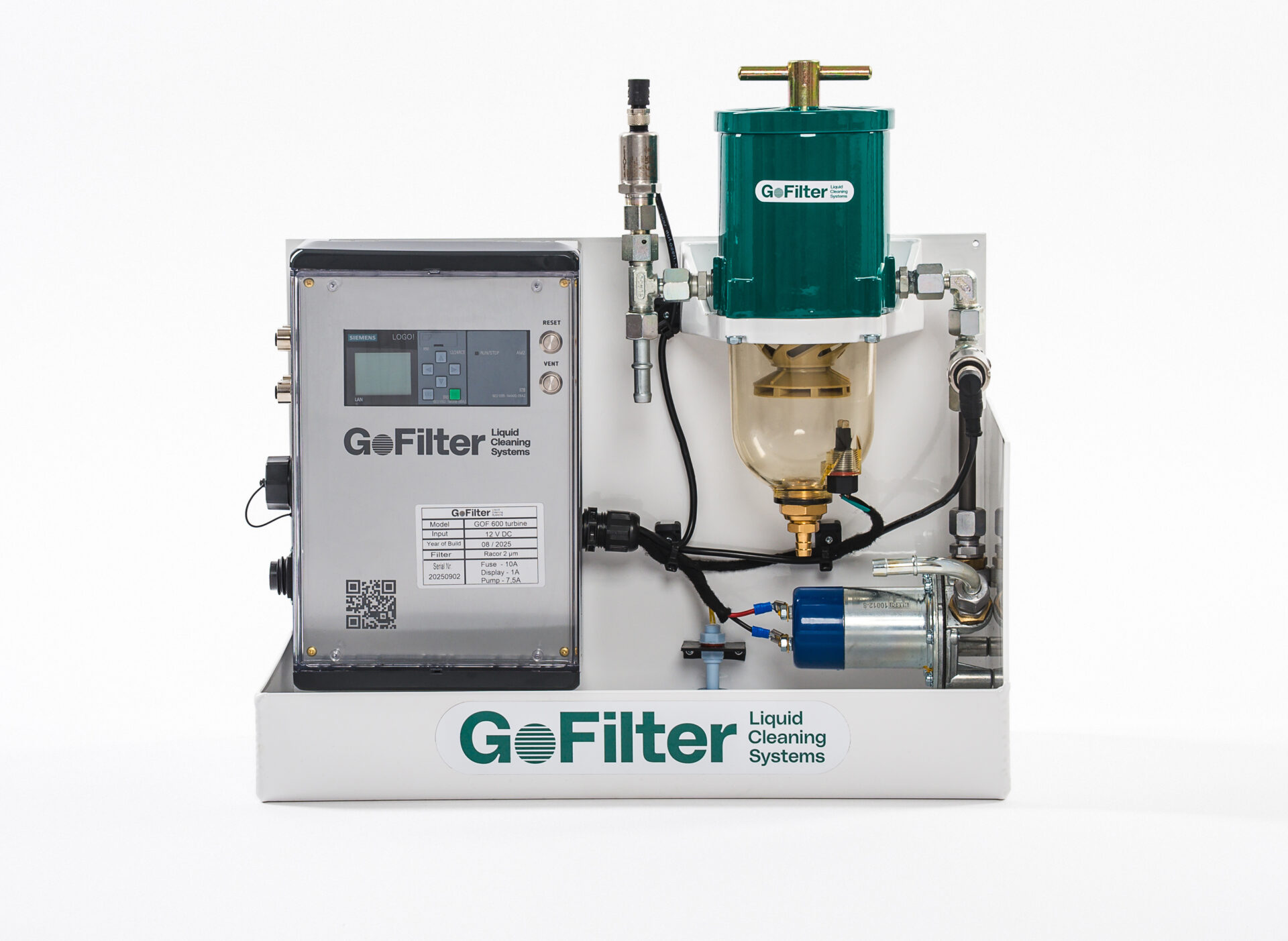 GOF 600 turbine (up to 500 l – 132 gallons)