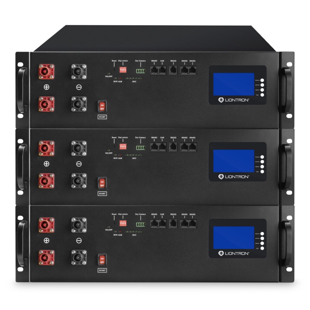 LIONTRON LiFePO4 Speicher LX48-100 – 48V 100Ah – 5,12 kWh mit BMS