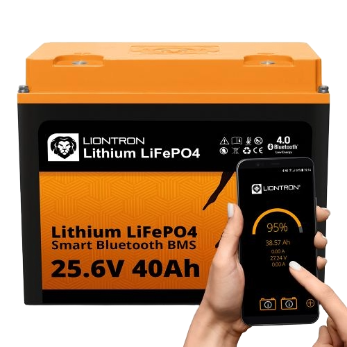 LIONTRON LiFePO4 25,6V 40Ah LX Smart BMS with Bluetooth